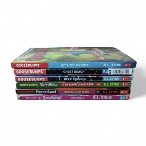 R.L. Stine Goosebumps Books Bundle of 6